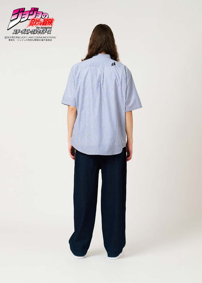 JoJo's Bizarre Adventure x Graniph Fashion Collection - Zenyatta Mondatta Brothers Loose Fit Short Sleeve Shirt [Release April 28, 2026]
