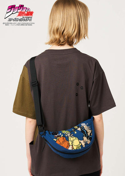JoJo's Bizarre Adventure x Graniph Fashion Collection - Zenyatta Mondatta Brothers Mini Shoulder Bag