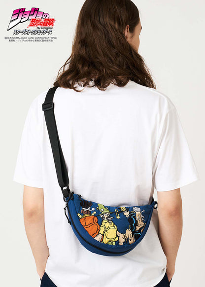 JoJo's Bizarre Adventure x Graniph Fashion Collection - Zenyatta Mondatta Brothers Mini Shoulder Bag [Release April 28, 2026]