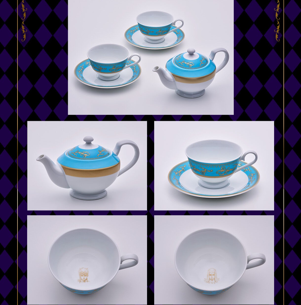 JoJo's Bizarre Adventure - Golden Wind Teapot & Teacup Set