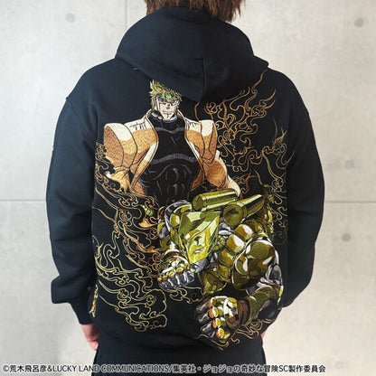 JoJo's Bizarre Adventure Karakuri Tamashii x Stardust Crusaders - DIO Embroidered Hoodie (2 Types) [Pre-Order May 2026]