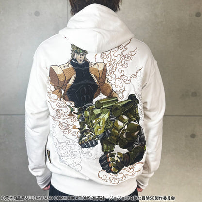JoJo's Bizarre Adventure Karakuri Tamashii x Stardust Crusaders - DIO Embroidered Hoodie (2 Types) [Pre-Order May 2026]