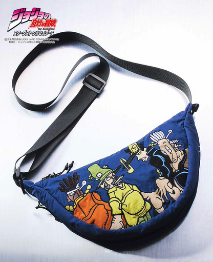 JoJo's Bizarre Adventure x Graniph Fashion Collection - Zenyatta Mondatta Brothers Mini Shoulder Bag [Release April 28, 2026]