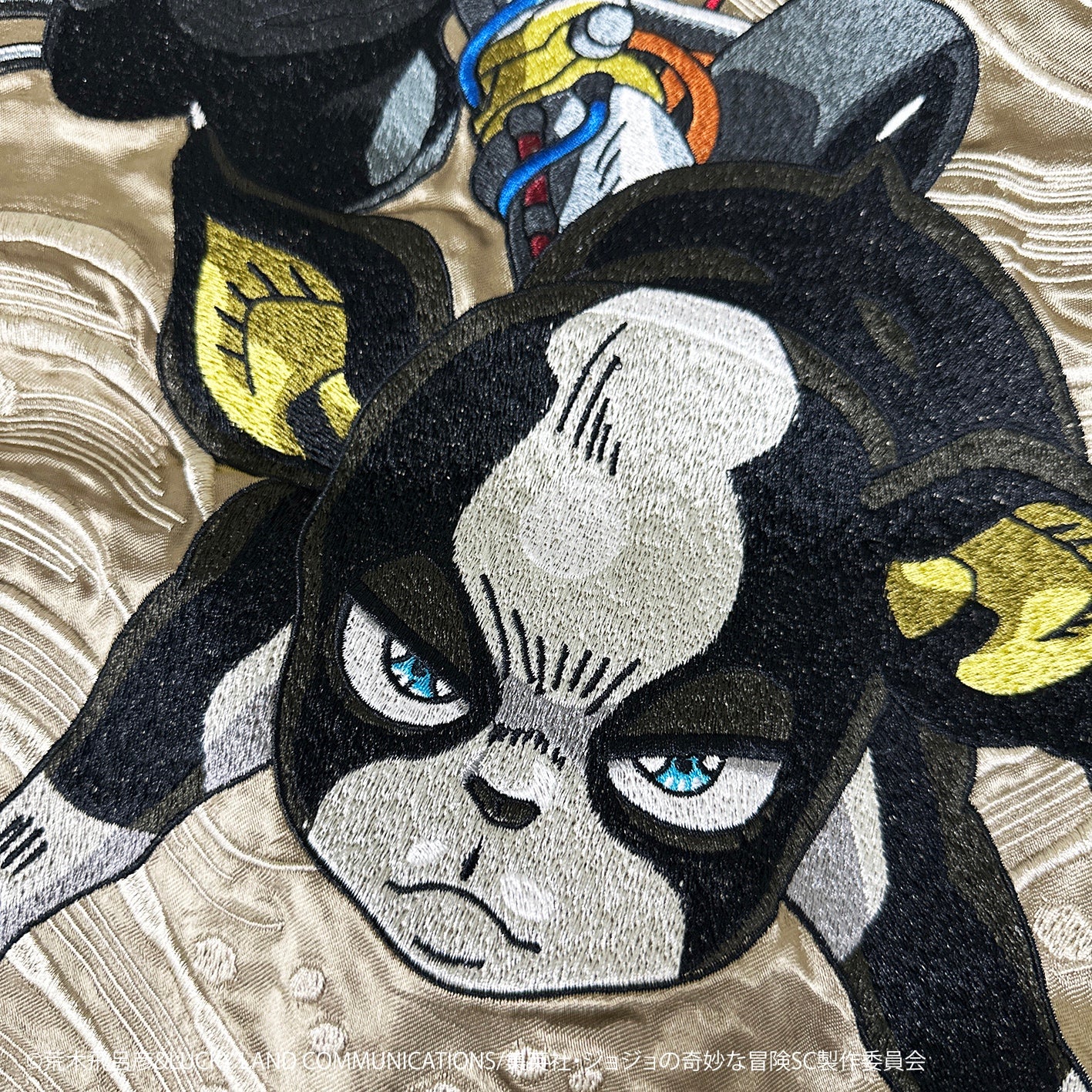 JoJo's Bizarre Adventure x Karakuri Tamashii Stardust Crusaders - Reversible Embroidered Sukajan Jacket Iggy Model