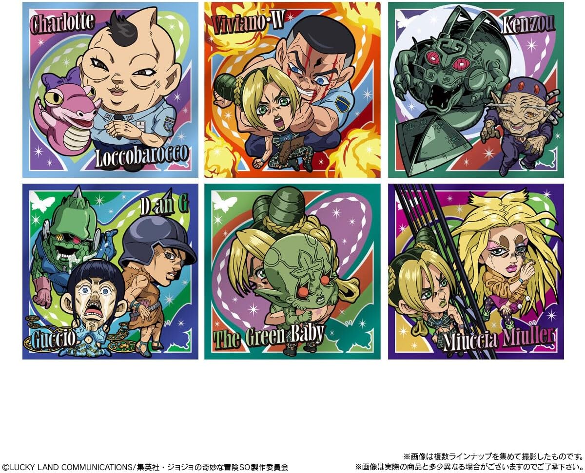 Jojo's Bizarre Adventure - Niformation Sticker Wafers Stone Ocean