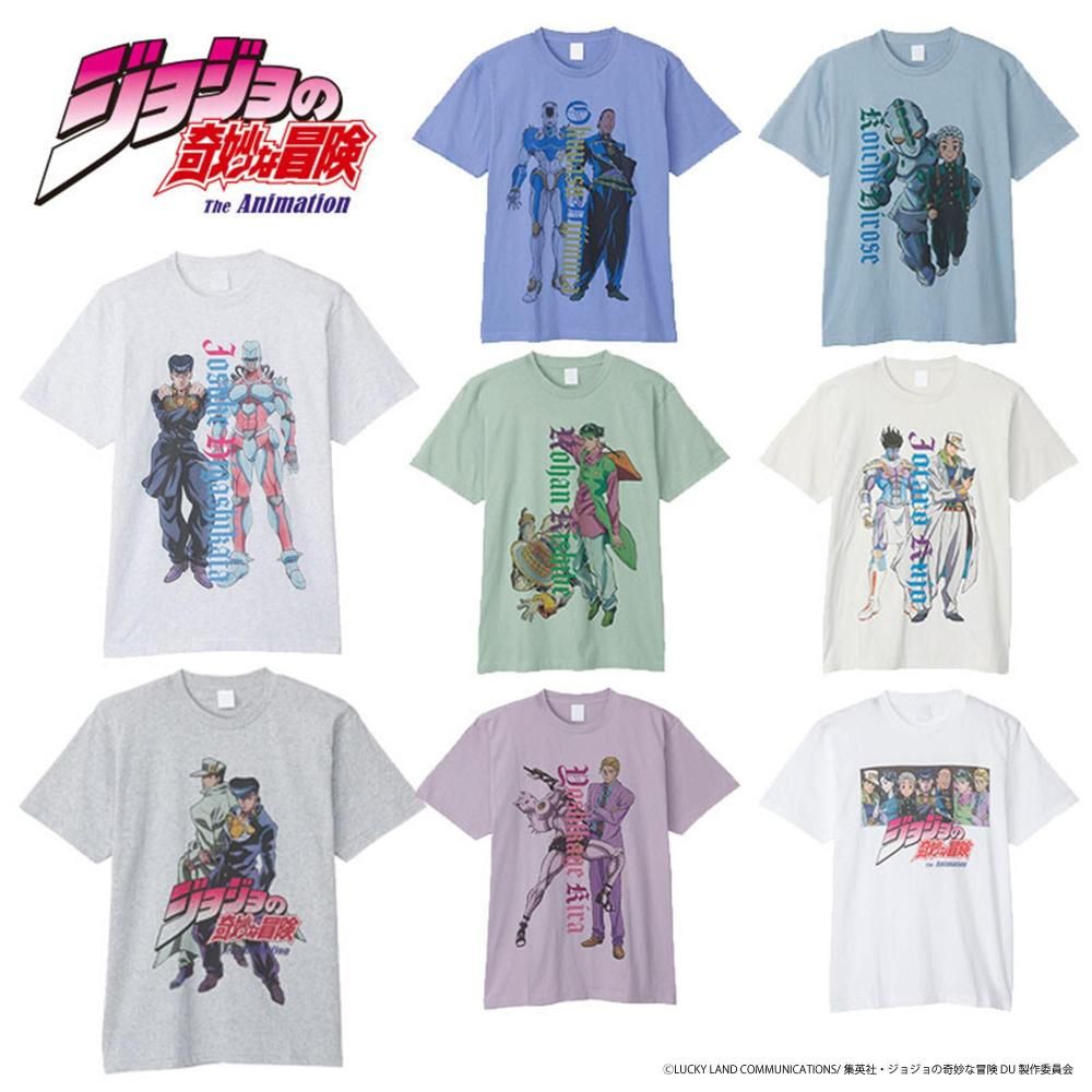 Jojo's Bizarre Adventure: Diamond is Unbreakable - Group Design T-Shirt (8 Types) [Pre-Order Oct 2026]