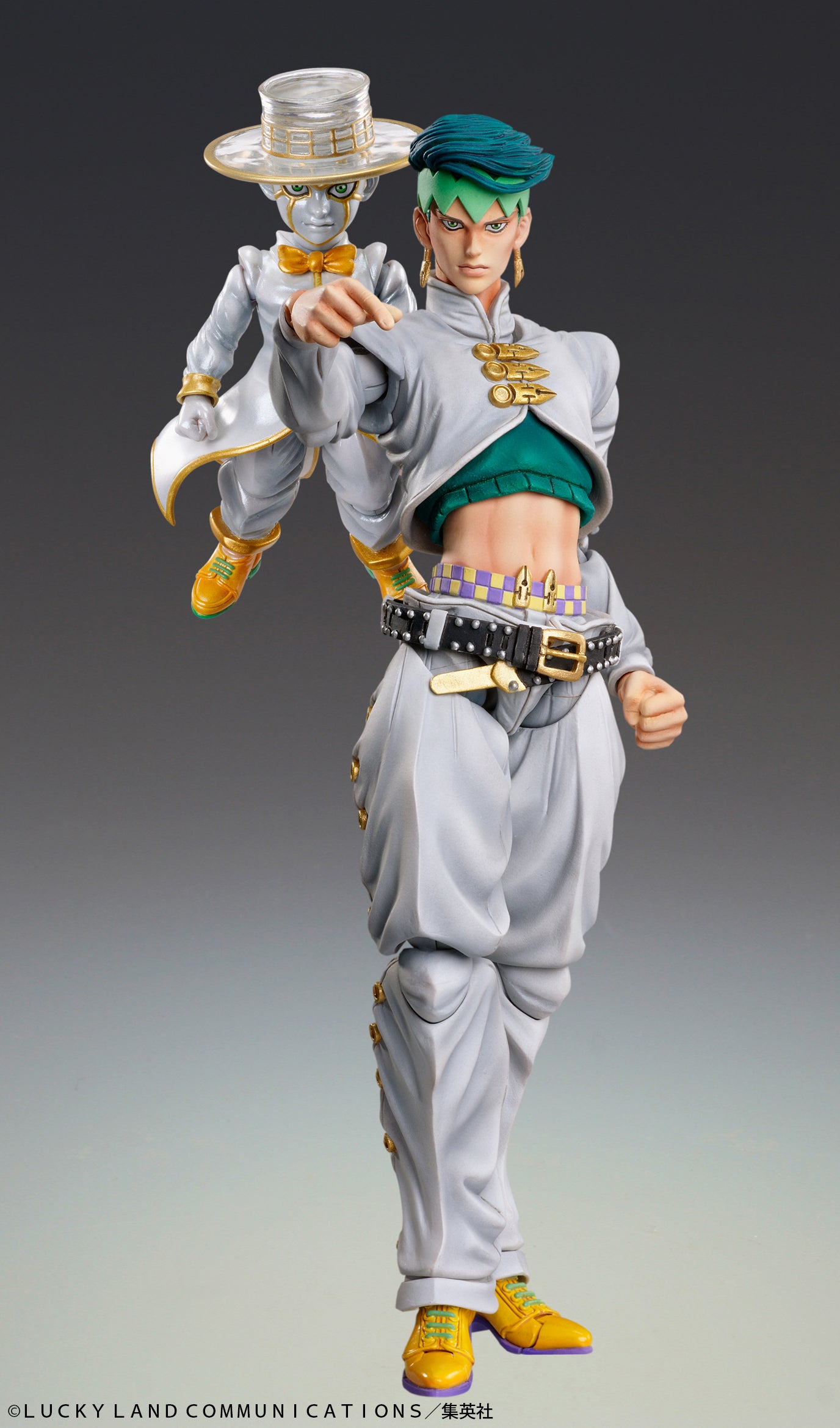 Jojo's Bizarre Adventure Part. IV Diamond is Unbreakable Super Action Statue - Kishibe Rohan & Heaven's Door [Pre-Order Aug 2026]