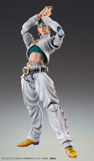 Jojo's Bizarre Adventure Part. IV Diamond is Unbreakable Super Action Statue - Kishibe Rohan & Heaven's Door [Pre-Order Aug 2026]