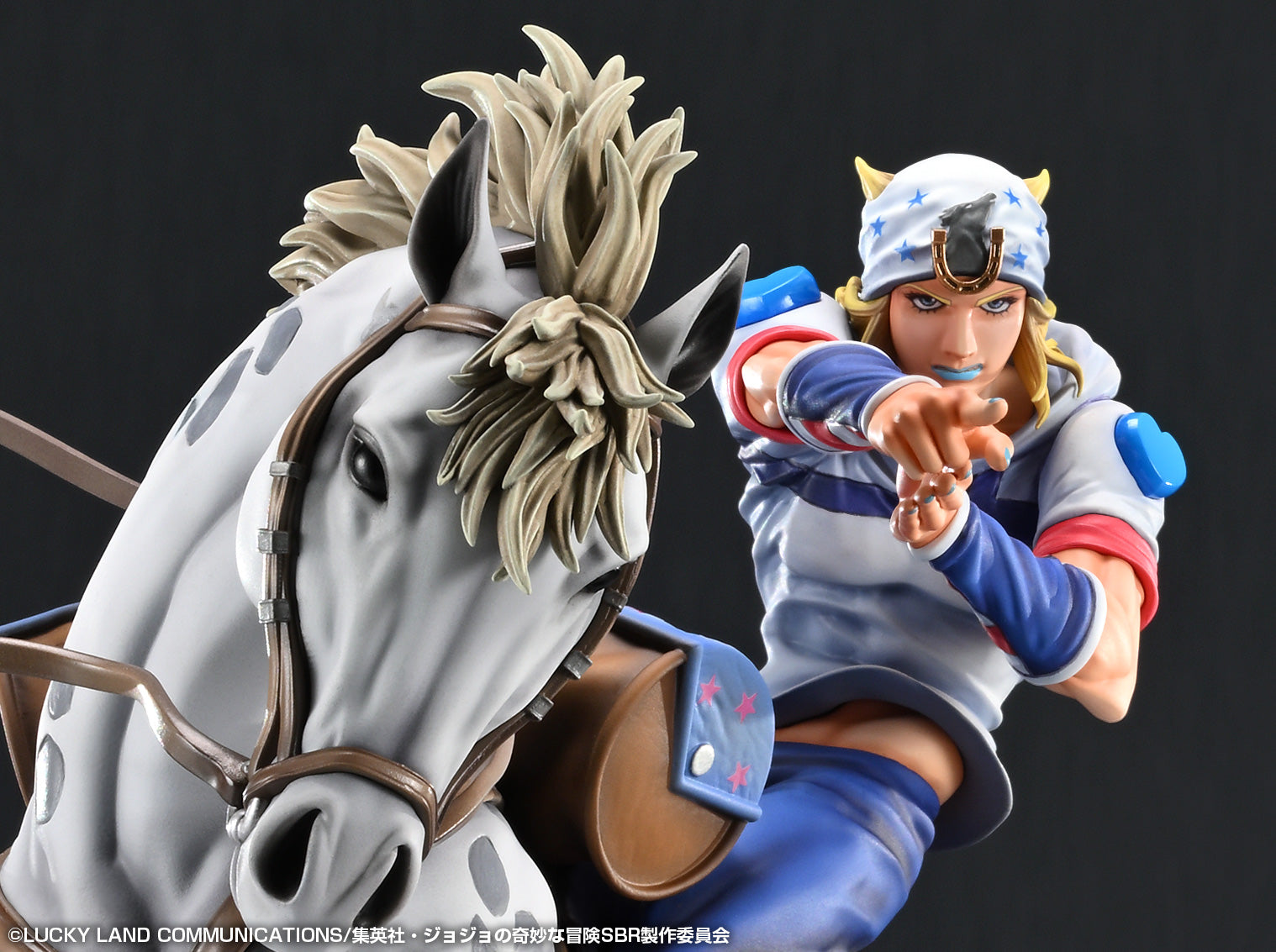 Jojo's Bizarre Adventure Part.VII Steel Ball Run Super Action Statue - Johnny Joestar & Slow Dancer [Pre-Order Dec 2026]