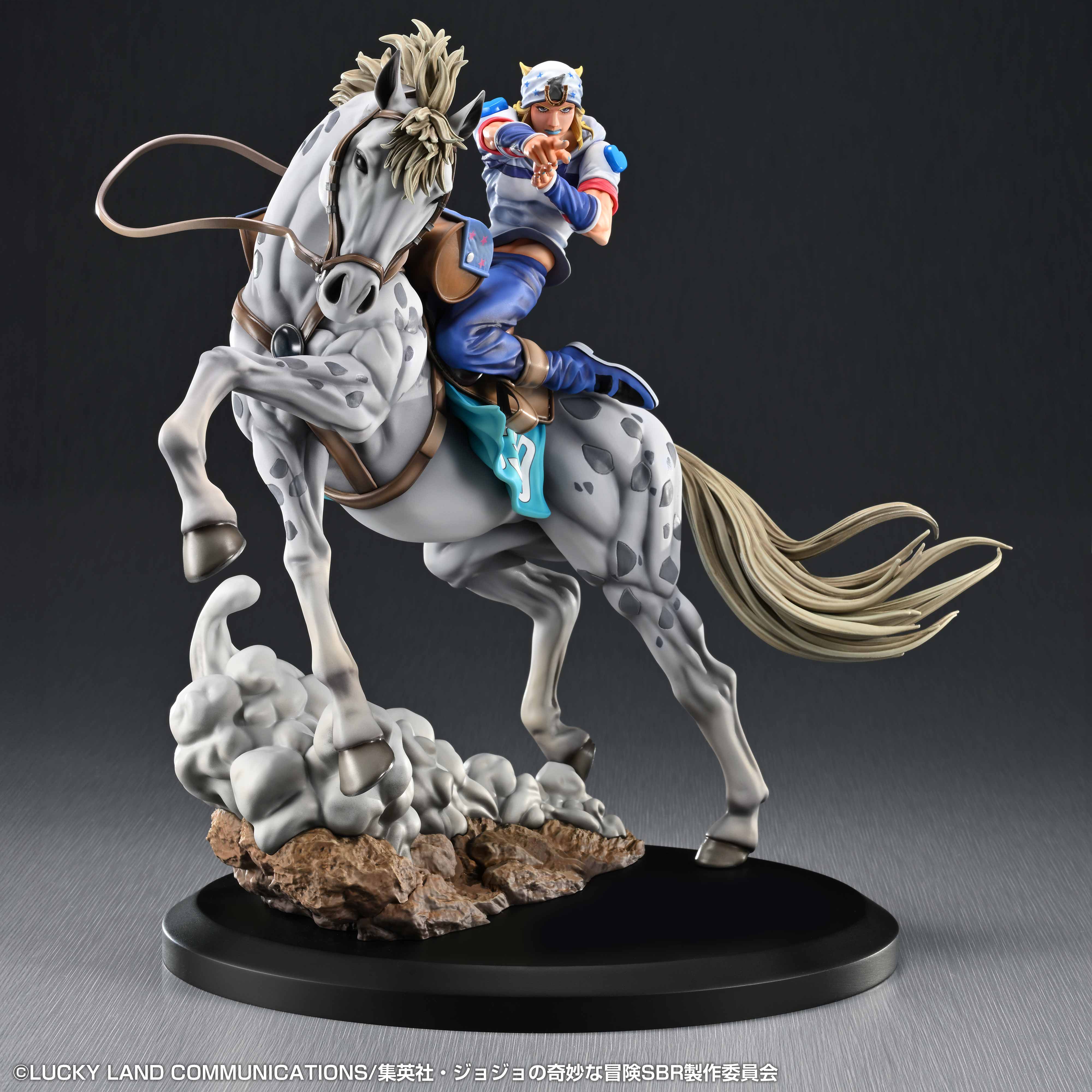 Jojo's Bizarre Adventure Part.VII Steel Ball Run Super Action Statue - Johnny Joestar & Slow Dancer [Pre-Order Dec 2026]
