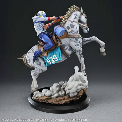 Jojo's Bizarre Adventure Part.VII Steel Ball Run Super Action Statue - Johnny Joestar & Slow Dancer [Pre-Order Dec 2026]