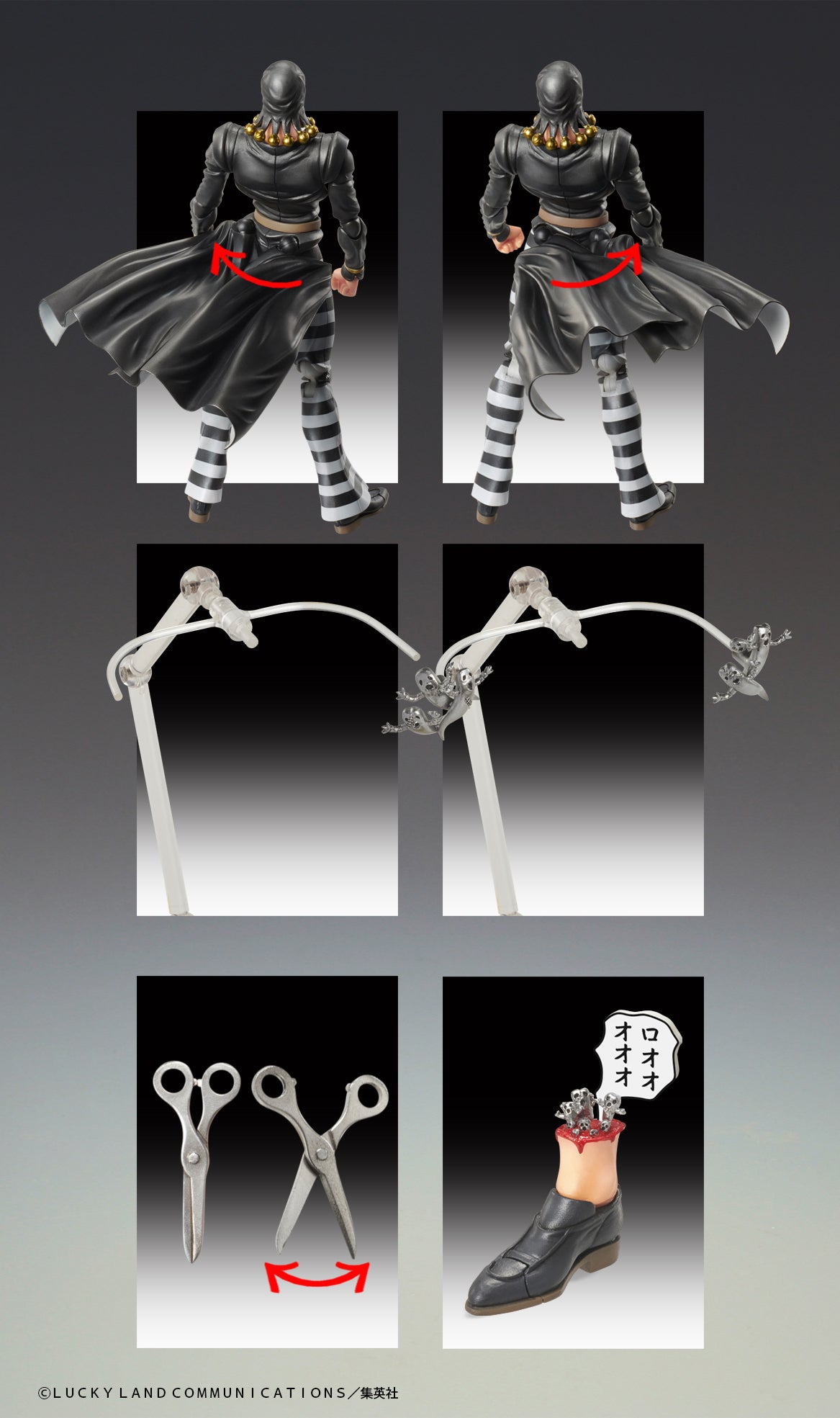 Jojo's Bizarre Adventure Part.V Super Action Statue Figure - Risotto Nero [Pre-Order Sep 2026]
