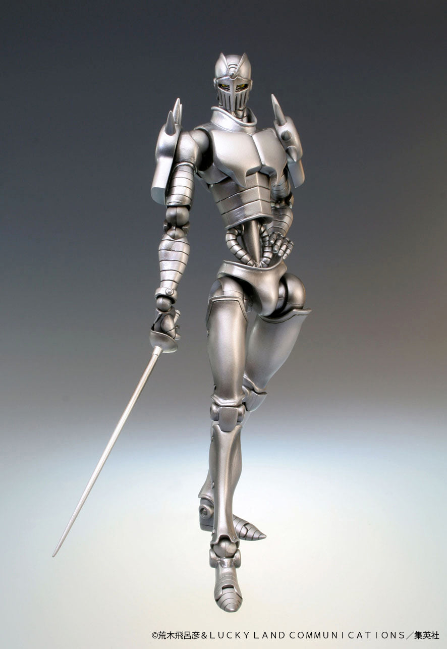 Jojo's Bizarre Adventure Part 3 Super Action Statue Figure - Silver Chariot [Pre-Order Apr 2027]