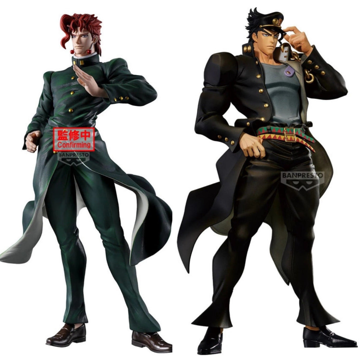 [Special Bundle] Jojo's Bizarre Adventure Stardust Crusaders Mometria Figure - Jotaro Kujo And Kakyoin Noriaki Duo Set [Pre-Order Mar 2027]