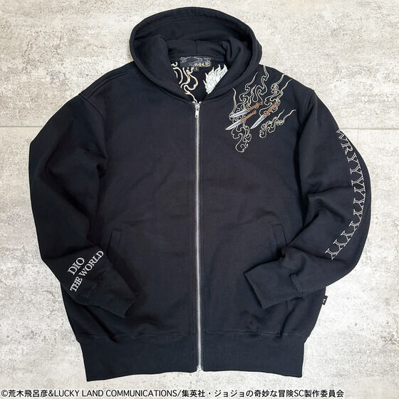 Jojo's Bizarre Adventure Stardust Crusaders x Karakuri Tamashii - Embroidered Hoodie (2 Types)[Pre-Order Jul 2026]