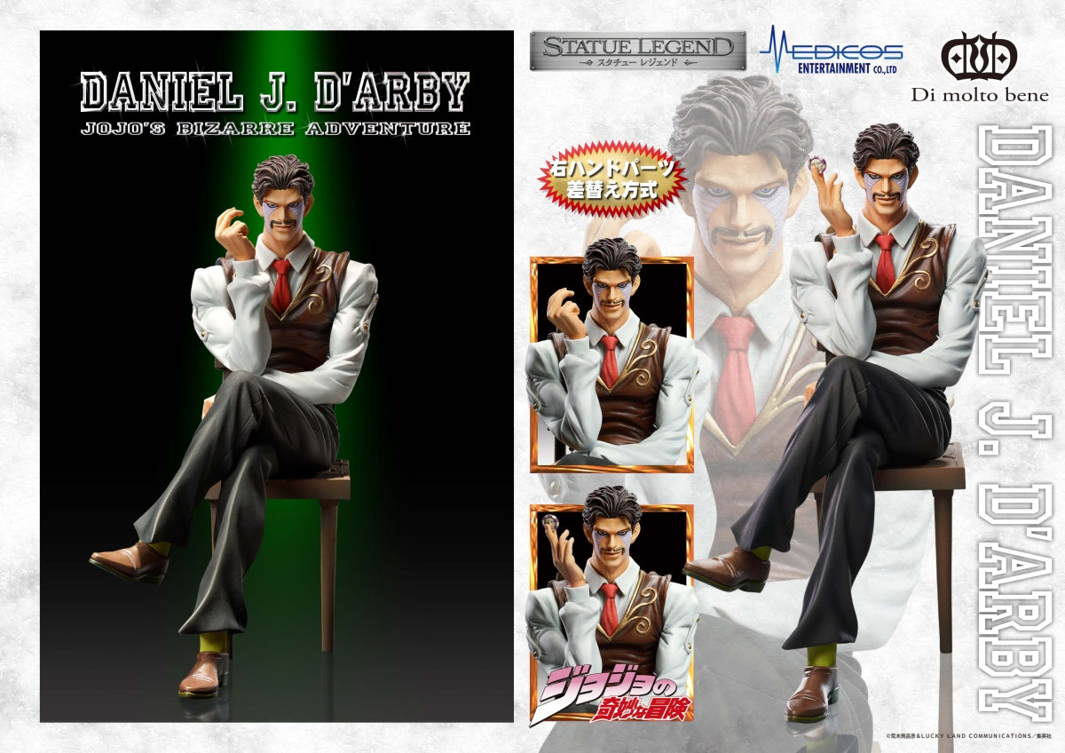 Jojo's Bizarre Adventure Statue Legend - Part 3 Daniel J. D'Arby