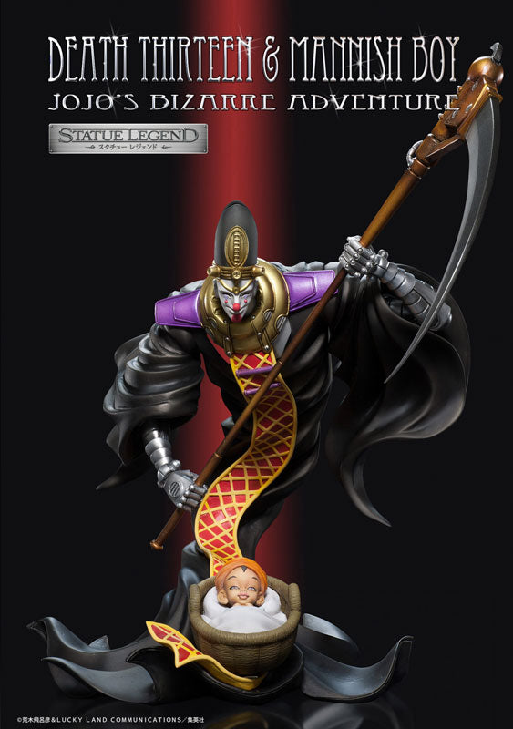 Jojo's Bizarre Adventure Statue Legend - Part 3 Death Thirteen & Mannish Boy