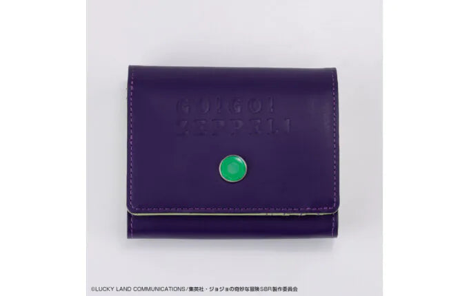 Jojo's Bizarre Adventure Steel Ball Run - Leather Collection 2 Wallet Gyro Zeppeli Ver. (3 Types) [Pre-Order Sep 2026]