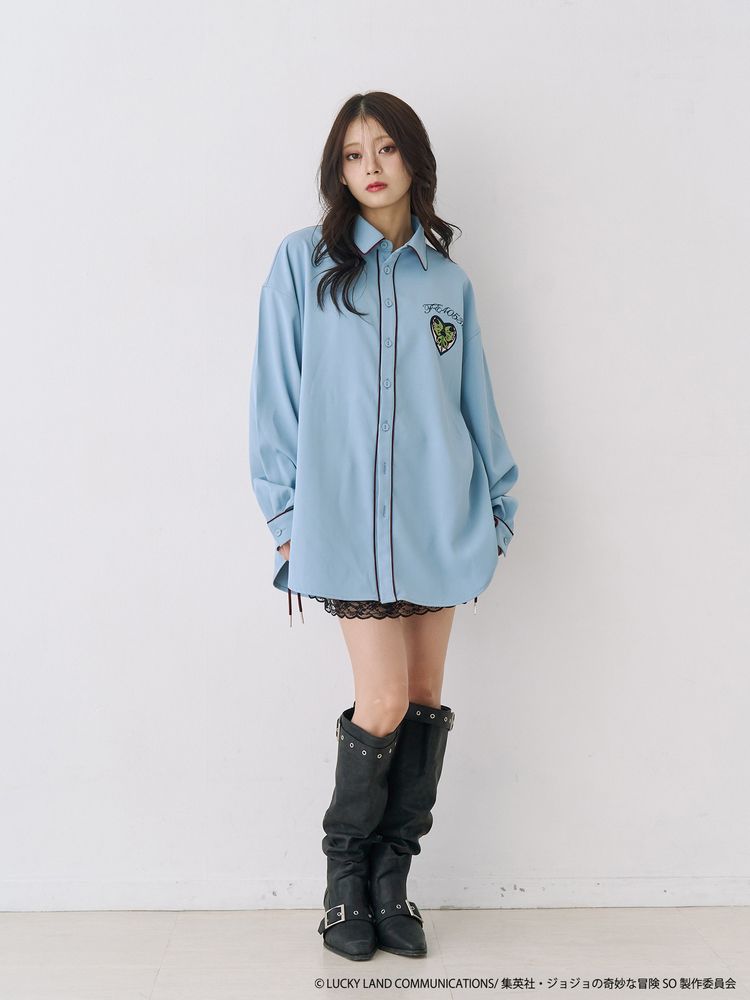 Jojo's Bizarre Adventure Stone Ocean x Jouetie - Big Shirt M Size (4 Types) [Pre-Order Feb 2026]