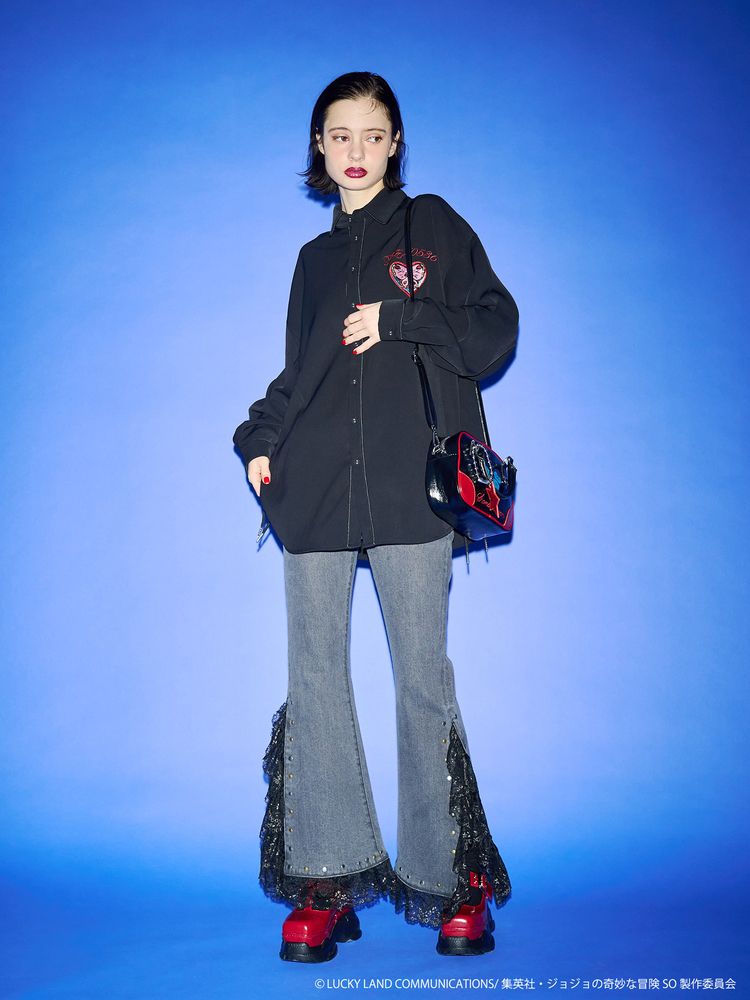 Jojo's Bizarre Adventure Stone Ocean x Jouetie - Big Shirt M Size (4 Types) [Pre-Order Feb 2026]