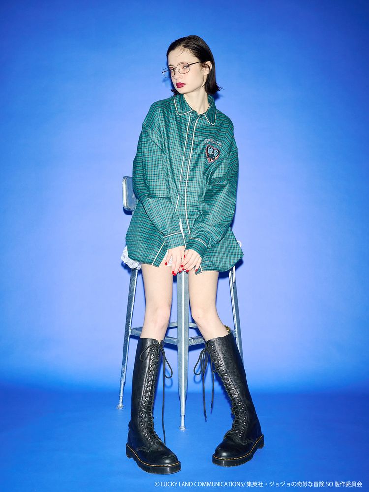 Jojo's Bizarre Adventure Stone Ocean x Jouetie - Big Shirt M Size (4 Types) [Pre-Order Feb 2026]