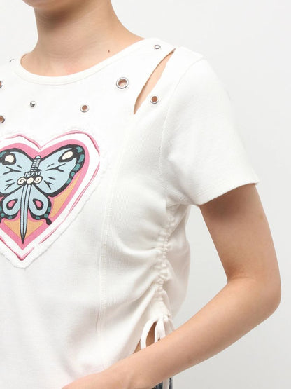 Jojo's Bizarre Adventure Stone Ocean x Jouetie - Fitted T-Shirt M Size (3 Types) [Pre-Order Feb 2026]