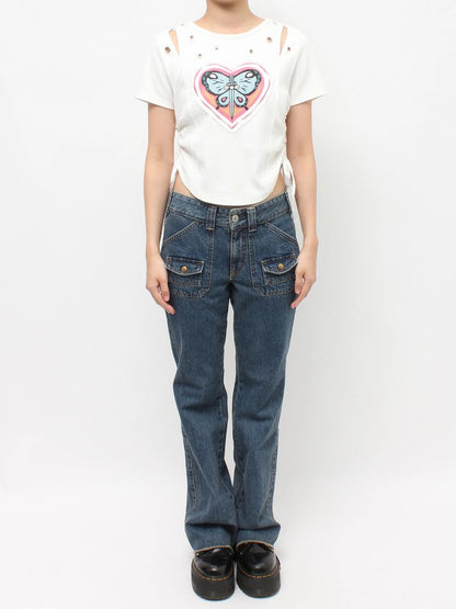 Jojo's Bizarre Adventure Stone Ocean x Jouetie - Fitted T-Shirt M Size (3 Types) [Pre-Order Feb 2026]