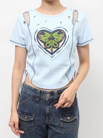 Jojo's Bizarre Adventure Stone Ocean x Jouetie - Fitted T-Shirt M Size (3 Types) [Pre-Order Feb 2026]