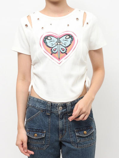 Jojo's Bizarre Adventure Stone Ocean x Jouetie - Fitted T-Shirt M Size (3 Types) [Pre-Order Feb 2026]