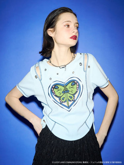 Jojo's Bizarre Adventure Stone Ocean x Jouetie - Fitted T-Shirt M Size (3 Types) [Pre-Order Feb 2026]