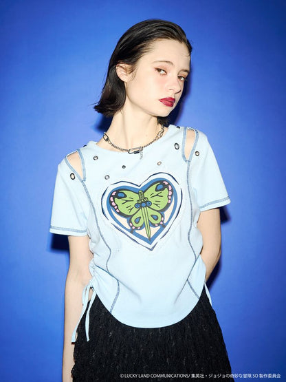 Jojo's Bizarre Adventure Stone Ocean x Jouetie - Fitted T-Shirt M Size (3 Types) [Pre-Order Feb 2026]