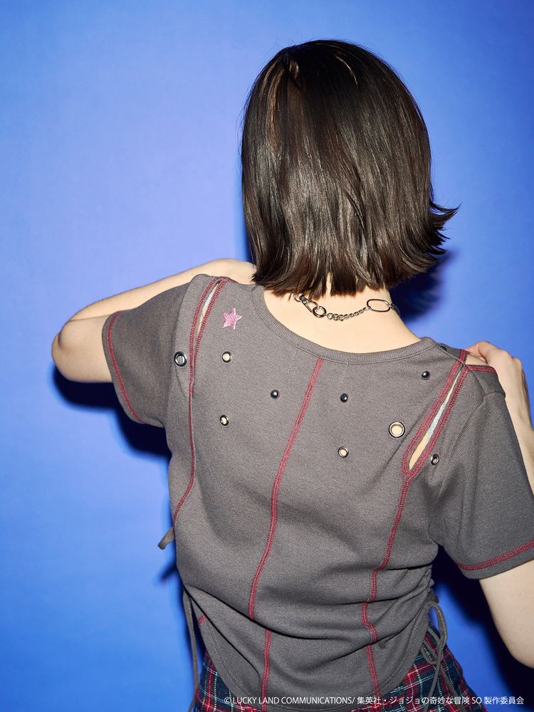 Jojo's Bizarre Adventure Stone Ocean x Jouetie - Fitted T-Shirt M Size (3 Types) [Pre-Order Feb 2026]