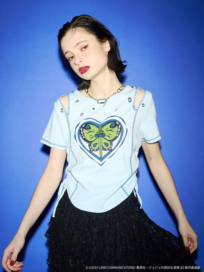 Jojo's Bizarre Adventure Stone Ocean x Jouetie - Fitted T-Shirt M Size (3 Types) [Pre-Order Feb 2026]