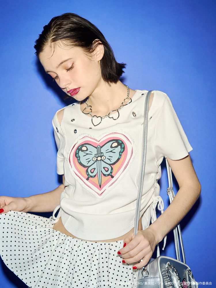 Jojo's Bizarre Adventure Stone Ocean x Jouetie - Fitted T-Shirt M Size (3 Types) [Pre-Order Feb 2026]