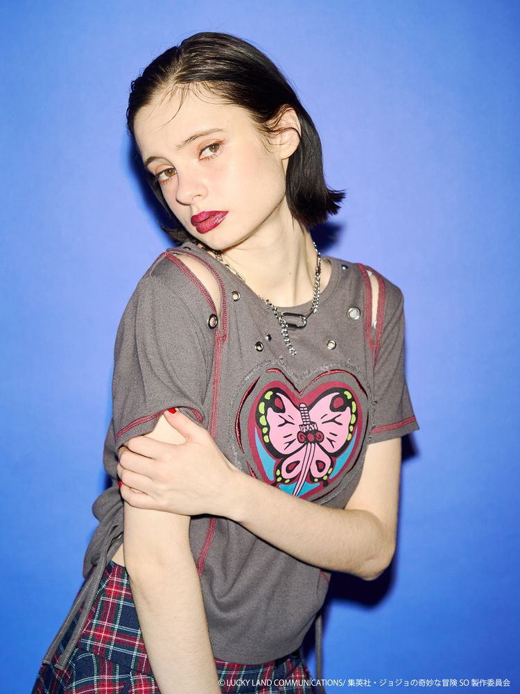 Jojo's Bizarre Adventure Stone Ocean x Jouetie - Fitted T-Shirt M Size (3 Types) [Pre-Order Feb 2026]