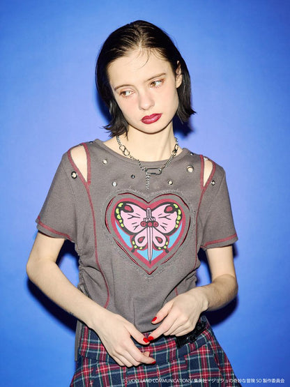 Jojo's Bizarre Adventure Stone Ocean x Jouetie - Fitted T-Shirt M Size (3 Types) [Pre-Order Feb 2026]