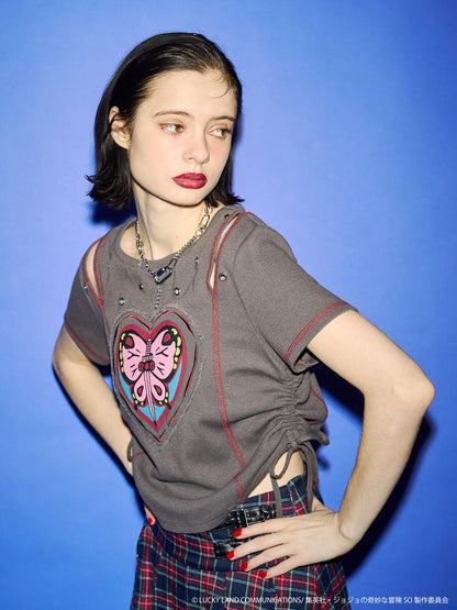 Jojo's Bizarre Adventure Stone Ocean x Jouetie - Fitted T-Shirt M Size (3 Types) [Pre-Order Feb 2026]