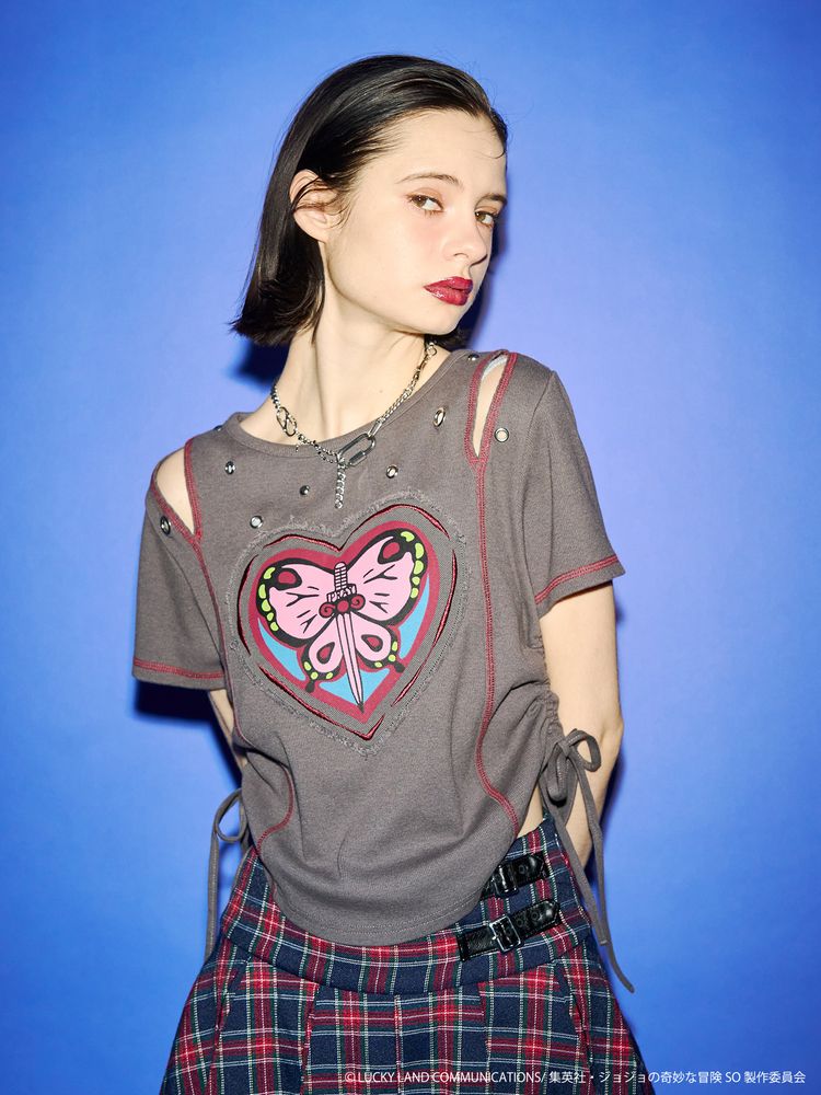 Jojo's Bizarre Adventure Stone Ocean x Jouetie - Fitted T-Shirt M Size (3 Types) [Pre-Order Feb 2026]