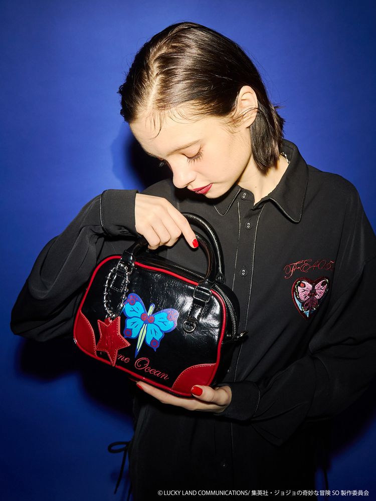 Jojo's Bizarre Adventure Stone Ocean x Jouetie - Mini Boston Bag (2 Types) [Pre-Order Feb 2026]