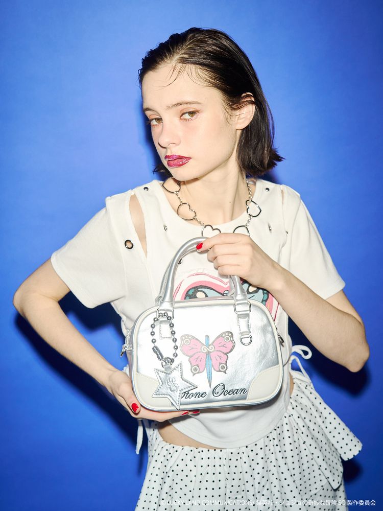 Jojo's Bizarre Adventure Stone Ocean x Jouetie - Mini Boston Bag (2 Types) [Pre-Order Feb 2026]