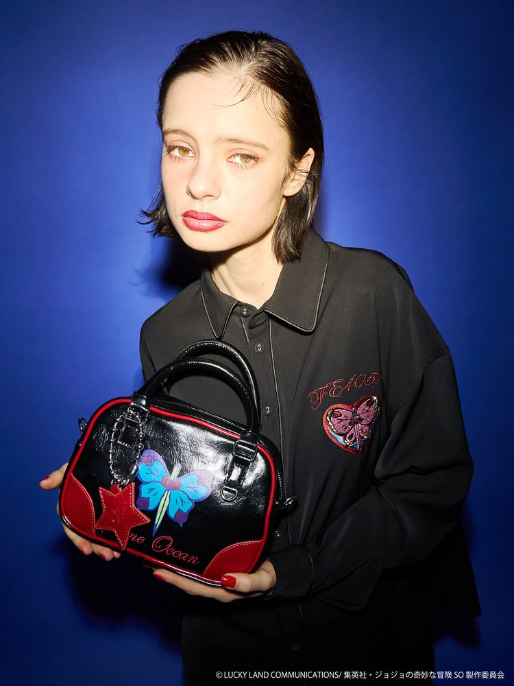 Jojo's Bizarre Adventure Stone Ocean x Jouetie - Mini Boston Bag (2 Types) [Pre-Order Feb 2026]