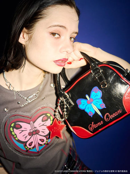 Jojo's Bizarre Adventure Stone Ocean x Jouetie - Mini Boston Bag (2 Types) [Pre-Order Feb 2026]