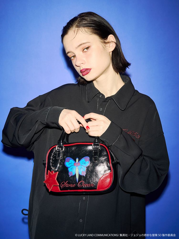 Jojo's Bizarre Adventure Stone Ocean x Jouetie - Mini Boston Bag (2 Types) [Pre-Order Feb 2026]