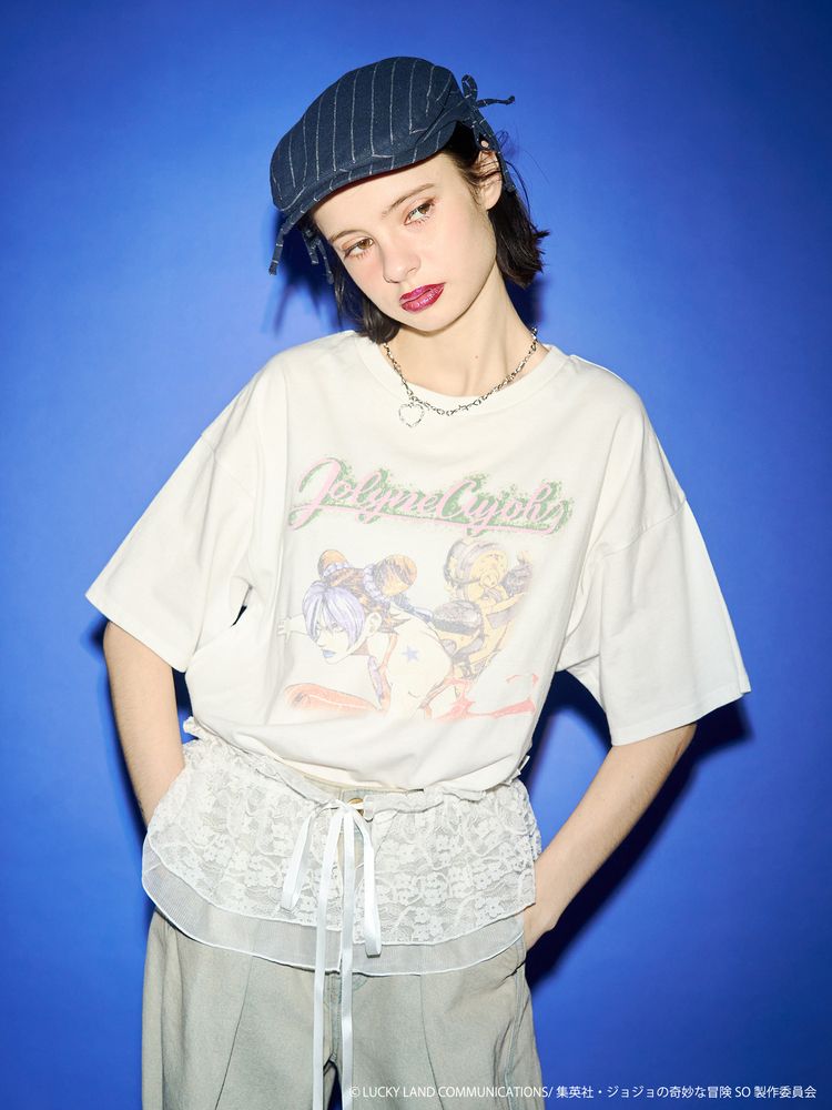 Jojo's Bizarre Adventure Stone Ocean x Jouetie - Oversized T-Shirt