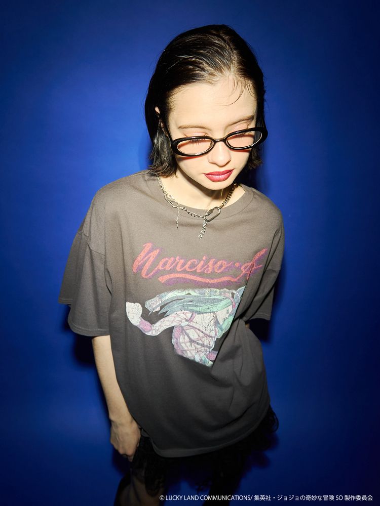 Jojo's Bizarre Adventure Stone Ocean x Jouetie - Oversized T-Shirt M Size (3 Types) [Pre-Order Feb 2026]