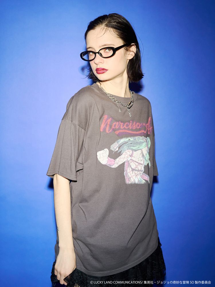 Jojo's Bizarre Adventure Stone Ocean x Jouetie - Oversized T-Shirt M Size (3 Types) [Pre-Order Feb 2026]