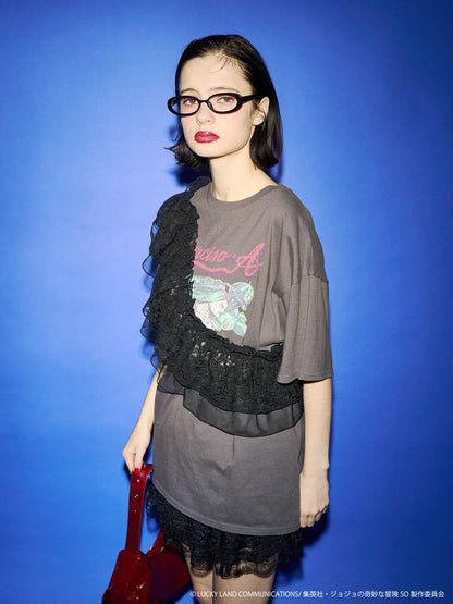 Jojo's Bizarre Adventure Stone Ocean x Jouetie - Oversized T-Shirt M Size (3 Types) [Pre-Order Feb 2026]