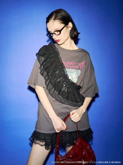 Jojo's Bizarre Adventure Stone Ocean x Jouetie - Oversized T-Shirt M Size (3 Types) [Pre-Order Feb 2026]