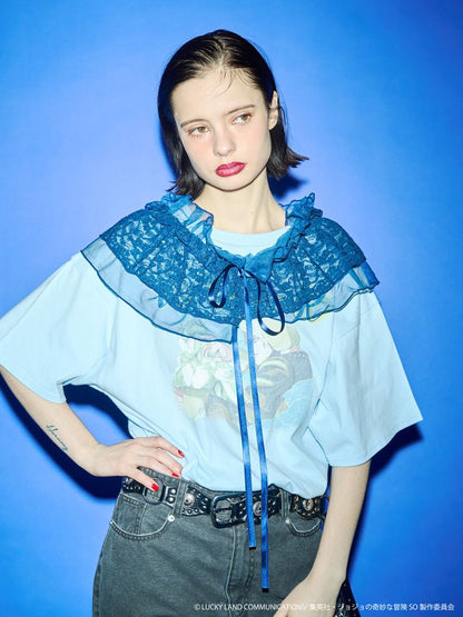 Jojo's Bizarre Adventure Stone Ocean x Jouetie - Oversized T-Shirt M Size (3 Types) [Pre-Order Feb 2026]