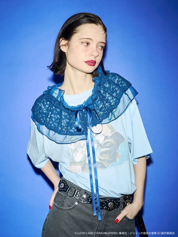 Jojo's Bizarre Adventure Stone Ocean x Jouetie - Oversized T-Shirt M Size (3 Types) [Pre-Order Feb 2026]